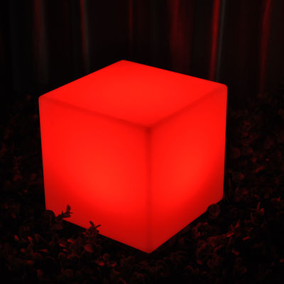 উজ্জ্বল বহিরঙ্গন LED কিউব লাইট চেয়ার প্লাস্টিক IP65 জলরোধী পার্ক ভিলা সজ্জা জন্য