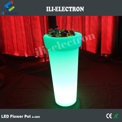 আলোকিত হাইবয় LED কৃত্রিম ফুল পাত্র 16 রং রিমোট কন্ট্রোল সঙ্গে পরিবর্তন সঙ্গে