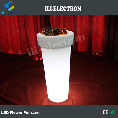 আলোকিত হাইবয় LED কৃত্রিম ফুল পাত্র 16 রং রিমোট কন্ট্রোল সঙ্গে পরিবর্তন সঙ্গে