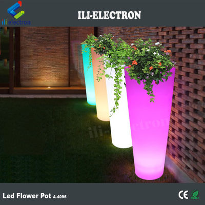 রিমোট কন্ট্রোল রঙ পরিবর্তন LED ফুল পাত্র জন্য পানীয় দোকান