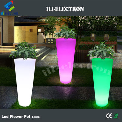 রিমোট কন্ট্রোল রঙ পরিবর্তন LED ফুল পাত্র জন্য পানীয় দোকান