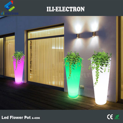 রিমোট কন্ট্রোল রঙ পরিবর্তন LED ফুল পাত্র জন্য পানীয় দোকান
