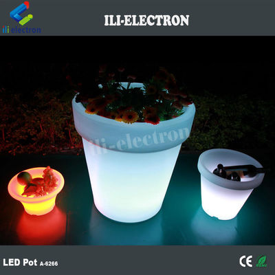 রঙ পরিবর্তনযোগ্য রিচার্জেবল LED ভাস প্ল্যান্টার টাচ কন্ট্রোল