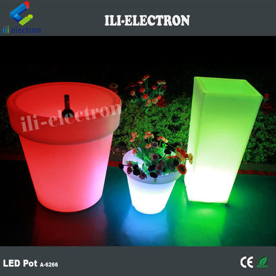 রঙ পরিবর্তনযোগ্য রিচার্জেবল LED ভাস প্ল্যান্টার টাচ কন্ট্রোল
