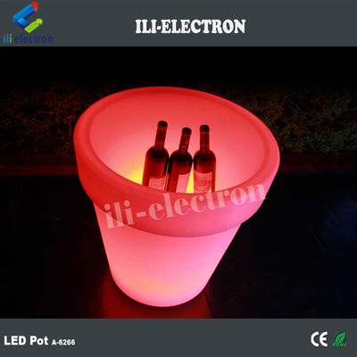 রঙ পরিবর্তনযোগ্য রিচার্জেবল LED ভাস প্ল্যান্টার টাচ কন্ট্রোল