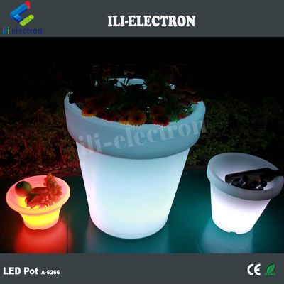 রঙ পরিবর্তনযোগ্য রিচার্জেবল LED ভাস প্ল্যান্টার টাচ কন্ট্রোল