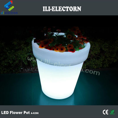 রঙিন আলোকসজ্জা বাগান সজ্জা জন্য LED প্লাস্টিকের ফুলের উদ্ভিদ