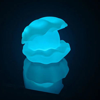 16 রঙ পরিবর্তন বেতার রাতের আলো RGB LED seashell আলো