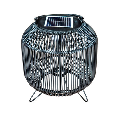 কাস্টমাইজড রটান বোনা সৌর আলো পোর্টেবল 3500K IP65 জলরোধী
