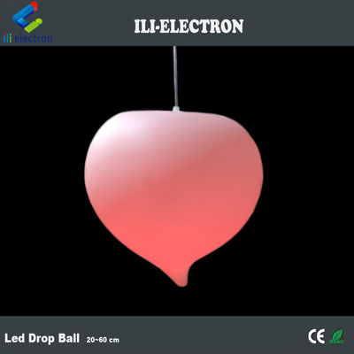 10 ~ 60 সেমি 16 রঙ পরিবর্তন LED ড্রপ বল