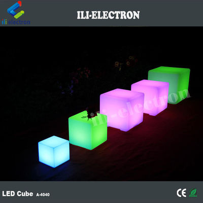 রিমোট কন্ট্রোল প্লাস্টিকের LED আলো কিউব