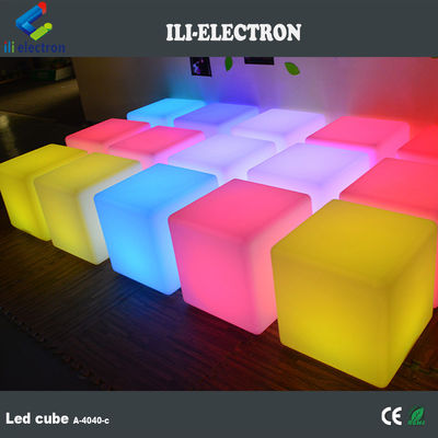 রিমোট কন্ট্রোল প্লাস্টিকের LED আলো কিউব