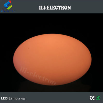 ডিমের আকৃতির প্লাস্টিকের LED গোলাকার ল্যাম্প