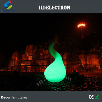 16 রঙ পরিবর্তনকারী প্লাস্টিকের LED মেঝে ল্যাম্প