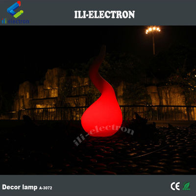 16 রঙ পরিবর্তনকারী প্লাস্টিকের LED মেঝে ল্যাম্প