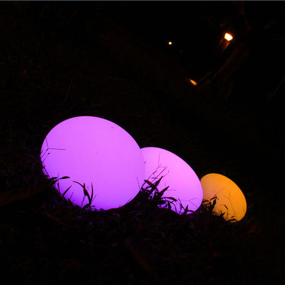 পুল সাইড প্লাস্টিক LED আলো বল