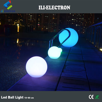 পুল সাইড প্লাস্টিক LED আলো বল