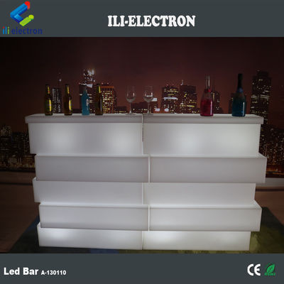 প্লাস্টিক LED মোবাইল বার টেবিল 16 রং পরিবর্তনশীল জলরোধী