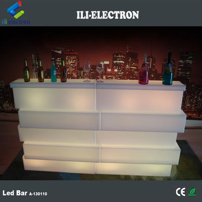প্লাস্টিক LED মোবাইল বার টেবিল 16 রং পরিবর্তনশীল জলরোধী