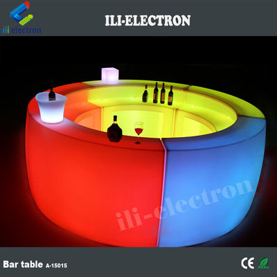 PE প্লাস্টিকের LED আলো আসবাবপত্র LED পোর্টেবল বার