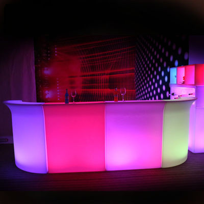 আলোকিত আলোকিত LED বার কাউন্টার মোবাইল IP65 জলরোধী