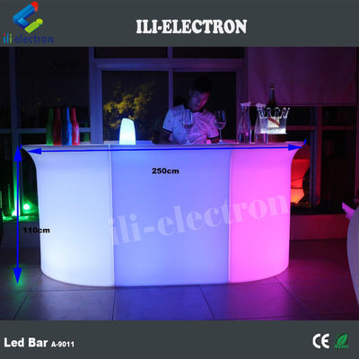 আলোকিত আলোকিত LED বার কাউন্টার মোবাইল IP65 জলরোধী