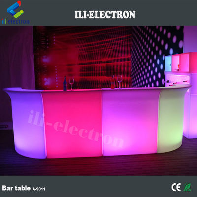 আলোকিত আলোকিত LED বার কাউন্টার মোবাইল IP65 জলরোধী