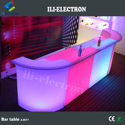 আলোকিত আলোকিত LED বার কাউন্টার মোবাইল IP65 জলরোধী