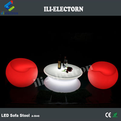 বাগান বার প্লাস্টিক LED আলো আপ আসবাবপত্র stool টেবিল জলরোধী
