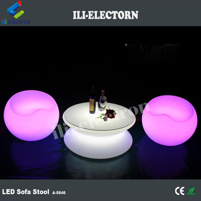 বাগান বার প্লাস্টিক LED আলো আপ আসবাবপত্র stool টেবিল জলরোধী