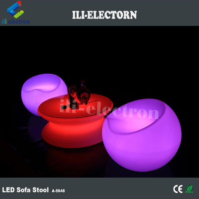 বাগান বার প্লাস্টিক LED আলো আপ আসবাবপত্র stool টেবিল জলরোধী