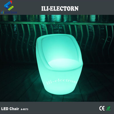 রিচার্জযোগ্য LED গ্লো আসবাবপত্র চেয়ার ইভেন্ট নাইট ক্লাবের জন্য জলরোধী