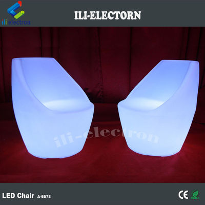 রিচার্জযোগ্য LED গ্লো আসবাবপত্র চেয়ার ইভেন্ট নাইট ক্লাবের জন্য জলরোধী