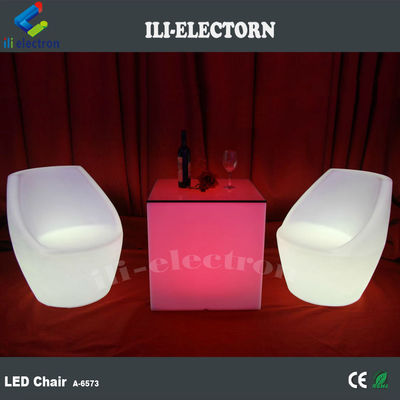 রিচার্জযোগ্য LED গ্লো আসবাবপত্র চেয়ার ইভেন্ট নাইট ক্লাবের জন্য জলরোধী