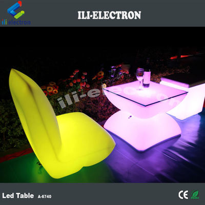 বহিরঙ্গন জলরোধী রিচার্জযোগ্য আলোকিত LED আসবাবপত্র