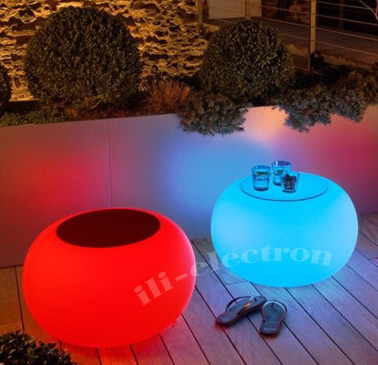 LED অ্যাকসেন্ট লাইট টেবিল গোলাকার বার উজ্জ্বল LED বার টেবিল
