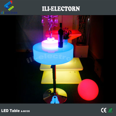 LED বার আসবাবপত্র LED ককটেল টেবিল আয়তক্ষেত্রাকার জলরোধী