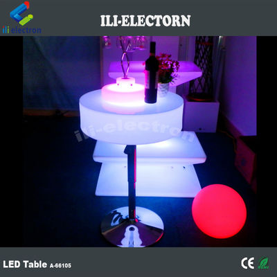 LED বার আসবাবপত্র LED ককটেল টেবিল আয়তক্ষেত্রাকার জলরোধী