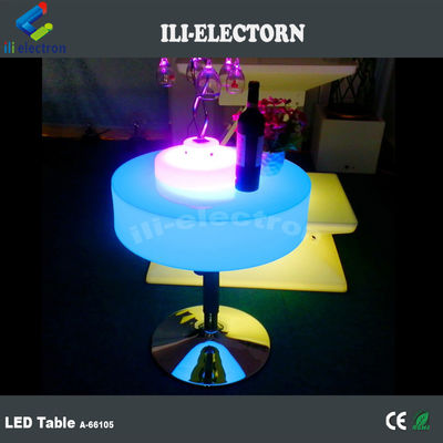 LED বার আসবাবপত্র LED ককটেল টেবিল আয়তক্ষেত্রাকার জলরোধী