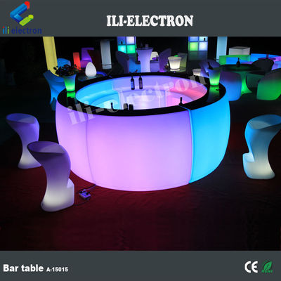 PE উপাদান LED কফি টেবিল LED আসবাবপত্র LED বার আসবাবপত্র