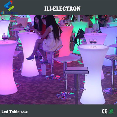 বাণিজ্যিকভাবে ব্যবহৃত প্লাস্টিকের LED পাব টেবিল