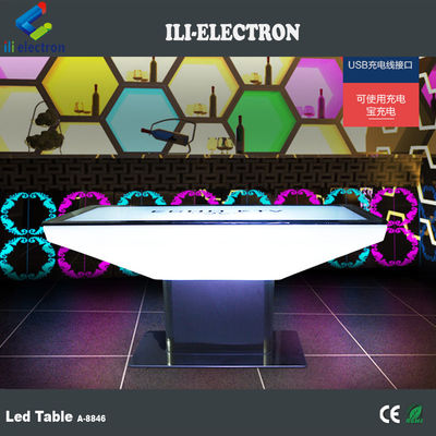 রিচার্জযোগ্য প্লাস্টিকের LED বার টেবিল