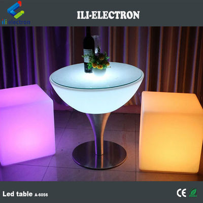 বিলাসবহুল আলোকিত LED বার টেবিল ভাড়া জন্য 1 বছরের ওয়ারেন্টি
