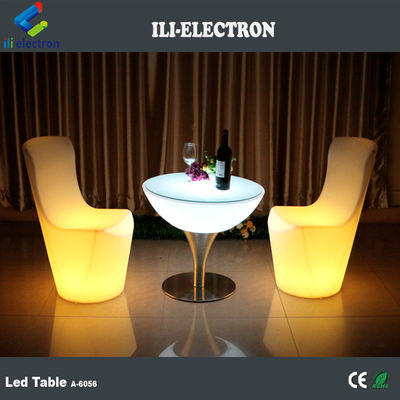 বিলাসবহুল আলোকিত LED বার টেবিল ভাড়া জন্য 1 বছরের ওয়ারেন্টি
