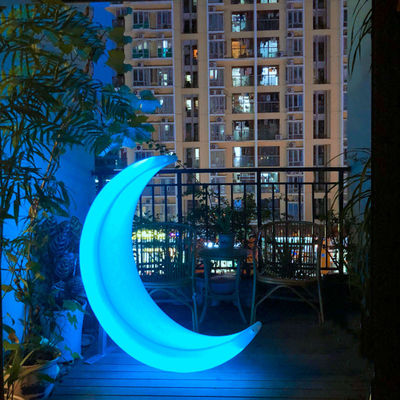 রিচার্জযোগ্য লিথিয়াম ব্যাটারি সহ গ্লো LED চাঁদ চেয়ার