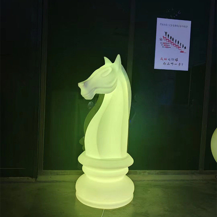 Seahorse আকৃতি পরিবর্তন রঙ বাগান হাল্কা রিচার্জযোগ্য প্লাস্টিক LED হাল্কা