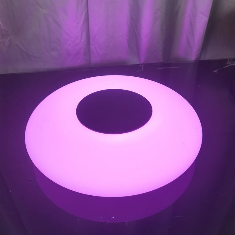 LED UFO আকৃতির পুল গ্লো লাইট সৌর চালিত বাগান সজ্জা জন্য