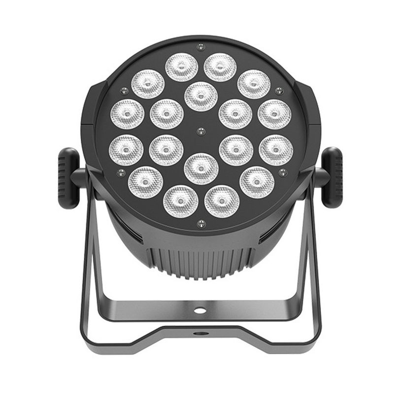 LED18 10W মুভিং হেড LED স্টেজ লাইট বিবাহের ইভেন্টের জন্য রঙিন জলরোধী